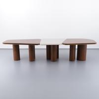 Shawn Henderson 3-Piece Modular Dining Table, 138W - Sold for $5,120 on 10-10-2026 (Lot 38).jpg